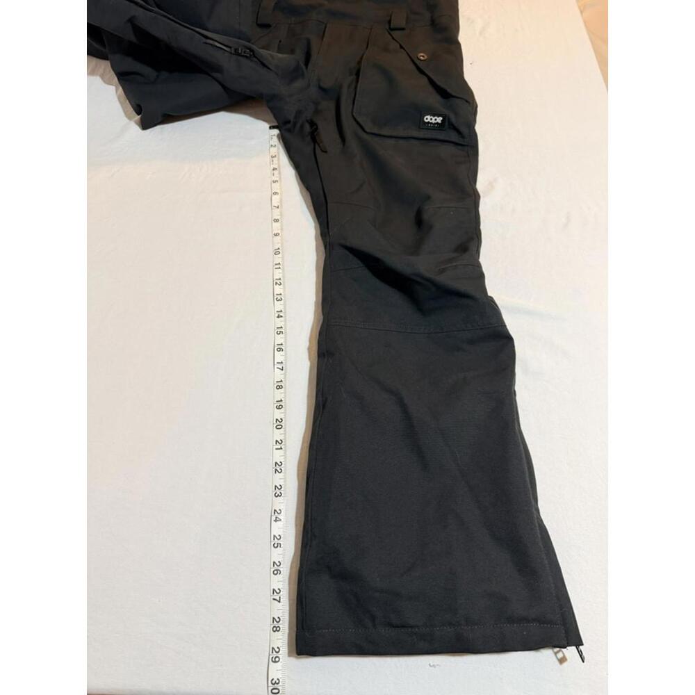 Dope Mens Notorious B.I.B Bib Snowboard Snow Pants Size Medium - Picture 14 of 15